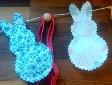 Load image into Gallery viewer, Hoppity: Bunny Garland; double sidedy