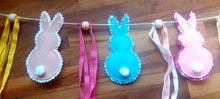 Load image into Gallery viewer, Hoppity: Bunny Garland; double sidedy