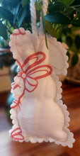 Load image into Gallery viewer, Decorative Fabric Bunny Ornaments