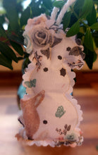 Load image into Gallery viewer, Decorative Fabric Bunny Ornaments