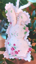 Load image into Gallery viewer, Decorative Fabric Bunny Ornaments