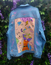Load image into Gallery viewer, Denim Jacket in the style of Cynthia from Rugrats
