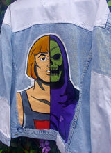 Load image into Gallery viewer, Denim Jacket in the style of Heman