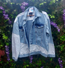 Load image into Gallery viewer, Denim Jacket in the style of Heman