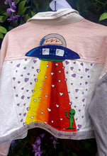 Load image into Gallery viewer, Denim Jacket - Alien Love
