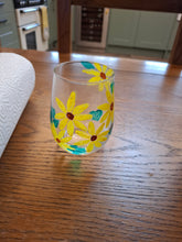 Load image into Gallery viewer, Bespoke Painted Small Wine Glass