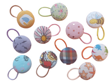 Load image into Gallery viewer, Large Fabric Button Bobbles
