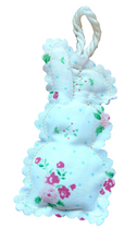 Load image into Gallery viewer, Decorative Fabric Bunny Ornaments
