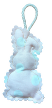 Load image into Gallery viewer, Decorative Fabric Bunny Ornaments