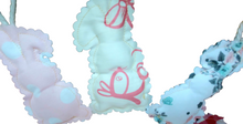 Load image into Gallery viewer, Decorative Fabric Bunny Ornaments
