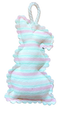 Load image into Gallery viewer, Decorative Fabric Bunny Ornaments