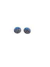 Load image into Gallery viewer, Fabric Button Studs Collection (small)