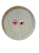Load image into Gallery viewer, Fabric Button Studs Collection (small)