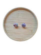 Load image into Gallery viewer, Fabric Button Studs Collection (small)