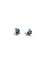 Load image into Gallery viewer, Floral Wooden Studs Collection