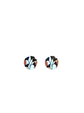 Load image into Gallery viewer, Floral Wooden Studs Collection