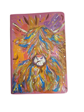 Load image into Gallery viewer, Handpainted Journal: British Wildlife Series: No 7: Highland Cow