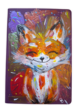 Load image into Gallery viewer, Handpainted Journal: British Wildlife Series: No 3: Fox