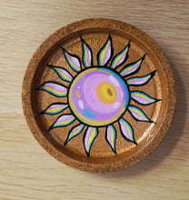 Load image into Gallery viewer, Cork Coasters: the colours of the sun
