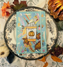 Load image into Gallery viewer, Handpainted Journal: Autuminal Series: No 3: Pumpkin Spice
